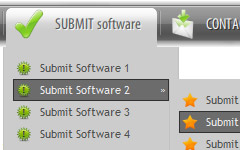 Dhtml Menu Form Templaate java slider menu swing