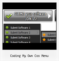 Javascript Submenu With Images html menu example