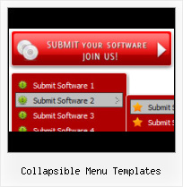 Javascript Menu With Images Blue sub menu tab