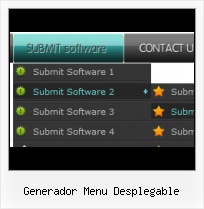 Menu Emergente select menu slide with mouse