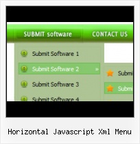 Javascript Blue Horizontal Menu menu deroulant horizontal dreamweaver