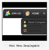 Tab Menu Template image and text web menu