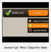 Menu Desplegable En Javascript floating menu bar button iphone style