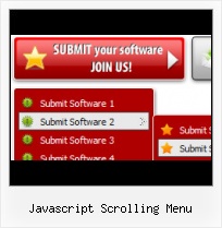 Simple Javascript Menus flash template menu horizontal