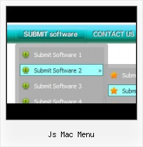 Javascript Menus Examples js menu horizontal images