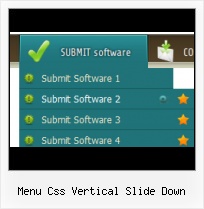 Javascript Sidemenu free horizontal slide down menu
