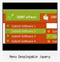Javascript Menu Appear horizontal web 2 0 menu