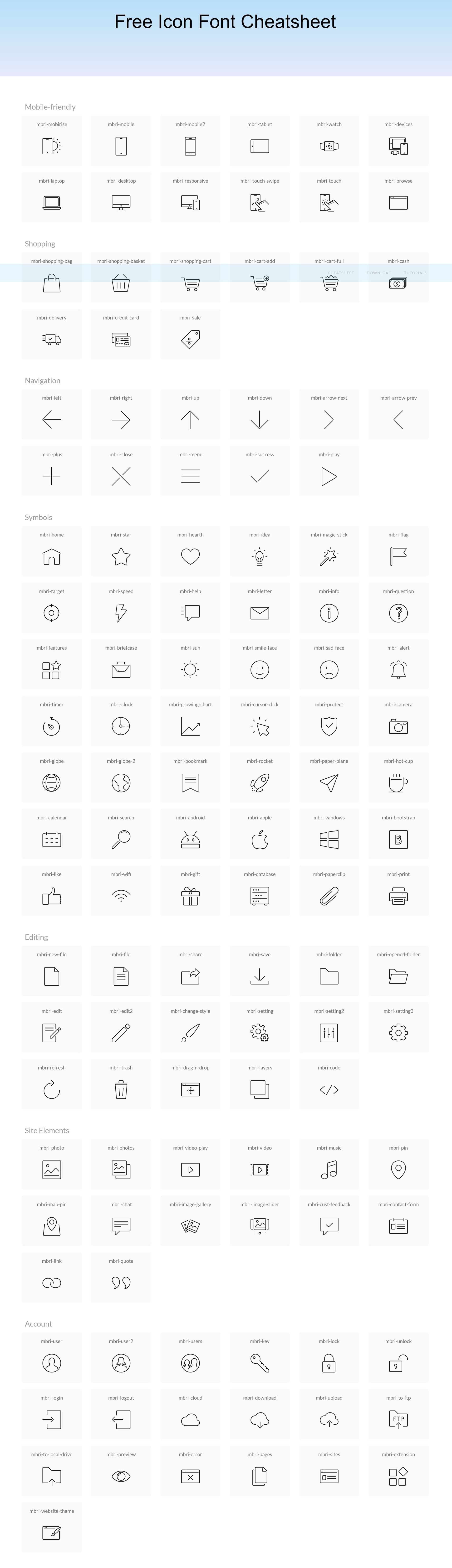 Create Symbol Fonts