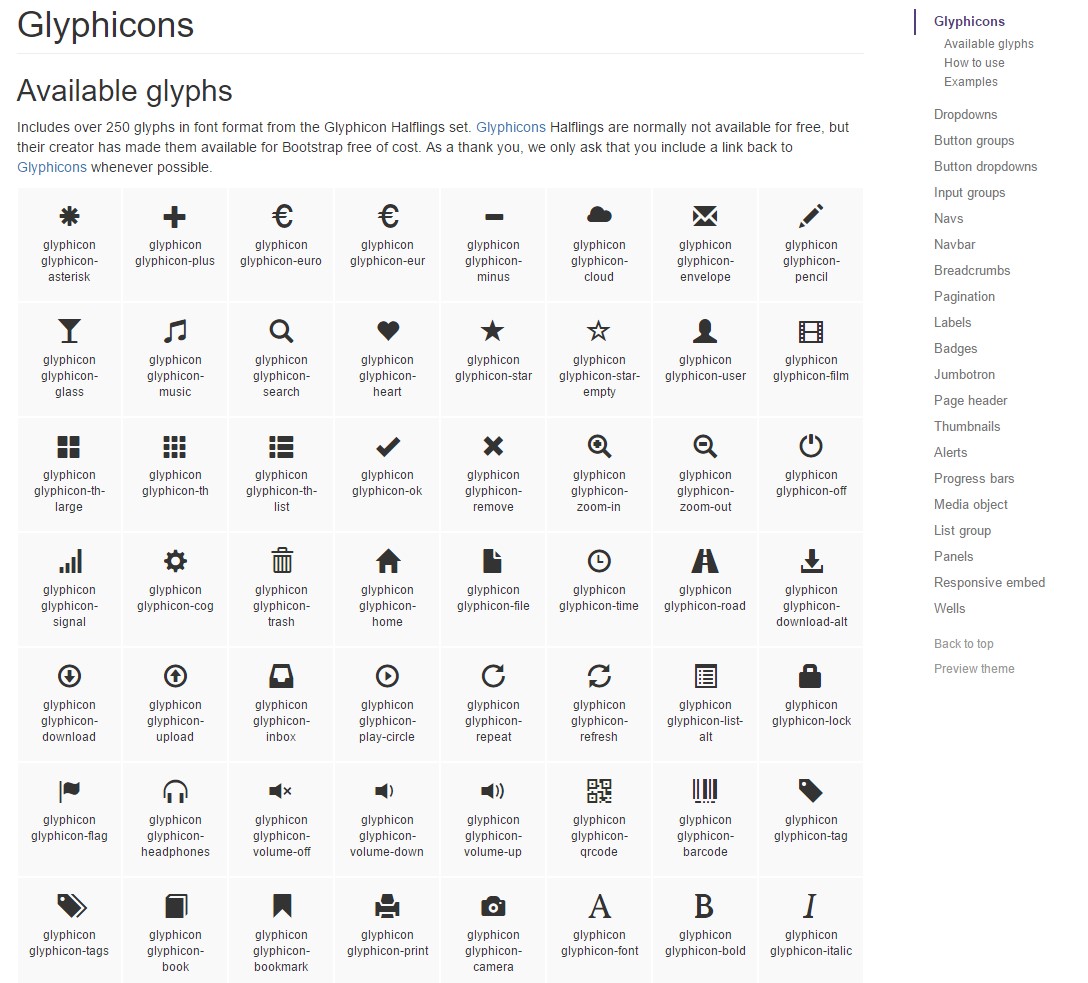 Bootstrap Icons  authoritative documentation