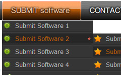 free side menu templates Html Folding Menu