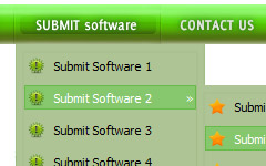 Css Menu Examples no buttons menu tree software