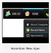 Ajax Menu Templates rollover sub menus