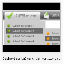 Two Levels Horizontal Accordion Menu 01 html hover image menu