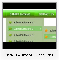Template Menu Desplegable Flash buttons java slide menu