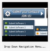 Collapsible Java Menu horizontal slide drop down menu