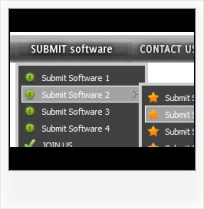 Horizontal Submenus Template right click html menu in action