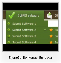 Simple Submenu Html Template Download css jump menu template