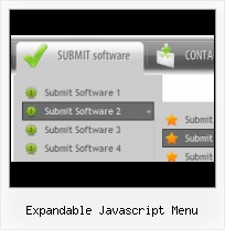 Menu Horizontal Submenu Vertical on select menus javascript
