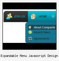 Menu Desplegable javascript menu slide stays in place