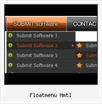 Rounded Corner Drop Down Menu buttons submenu baixar