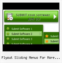 Right Slide Menu animated flyout menu horizontal