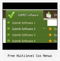 Horizontal Tree Based Menu creator menu desplegable free