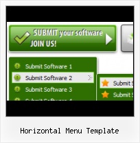 Template Site Slide Double Menu free template submenu