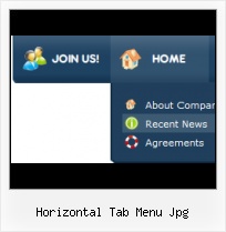 Website Menu Template create a font style menu