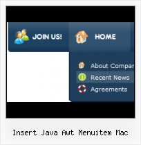 Javascript Animation Menu Templates ejemplo submenu en flash