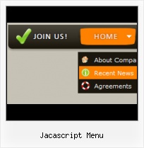 Menu In Javascript Template css rollover menu horizontal