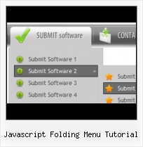 Horizontal Menu Buttons context menu in javascript