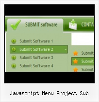 Menuslide Js simple cascade menu sample html