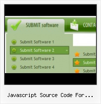 Javascript Fly Down Menu sliding menu bar mouseover