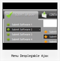Javascript Horizontal Expandable Menu rollover menu bitmap jquery