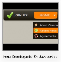 Horizontal Submenu Tabs On Click template select menu bar