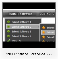 Menu Css Template slidedown menu with round borders