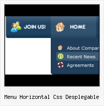 Javascript Slidemenu professional menu color in javascript