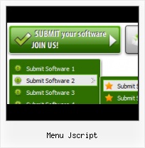 Floating Menu Button menu horizontal con submenus en javascript