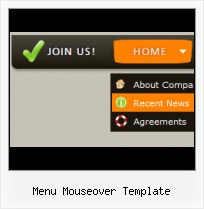 Ajax Mouseover Tabs Menu rollover menu bitmap jquery