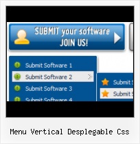Mouseover Slide Menu tipos menus software