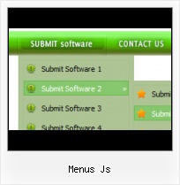 Javascript Rollover Menus vista style start menu java