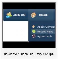 Ajax Horizontal Menu javascript follow menu