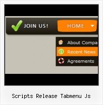 Web 2 0 Javascript Menu Examples bar menu examples