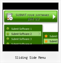 Vertical Menu Template free blue drop down menu