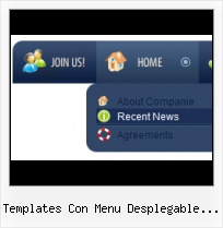 Template Html Menu barras verticales con menu desplegable html