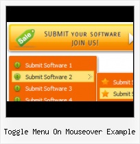 Onmouseover Dropdown Menu template avec menu cascade