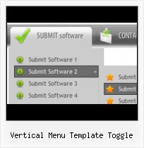 Java Horizontal Flyout Menu rounded menu vertical