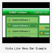 Sub Menus Ajax java applet simple menu items examples